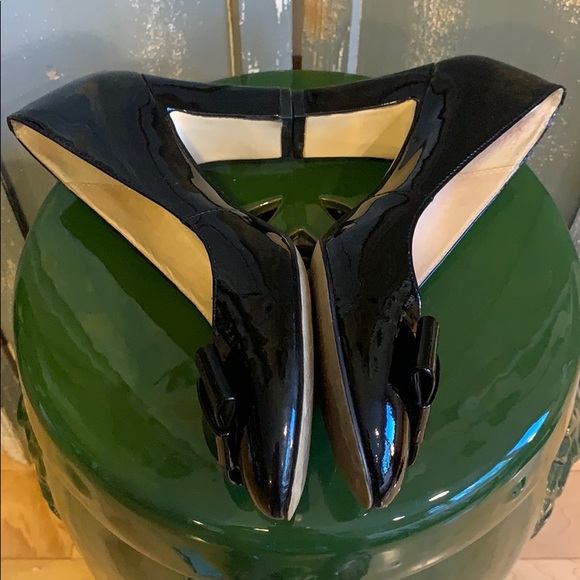 Kate Spade Patent Bow Chunky Heels🤩 - Picture 11 of 11